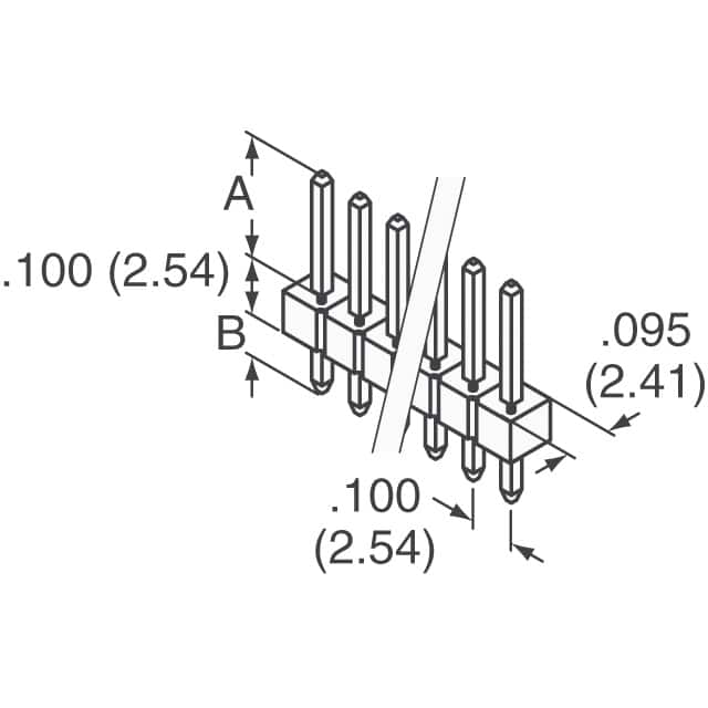 68001-410HLF Amphenol ICC (FCI)  Embases à broches mâles
